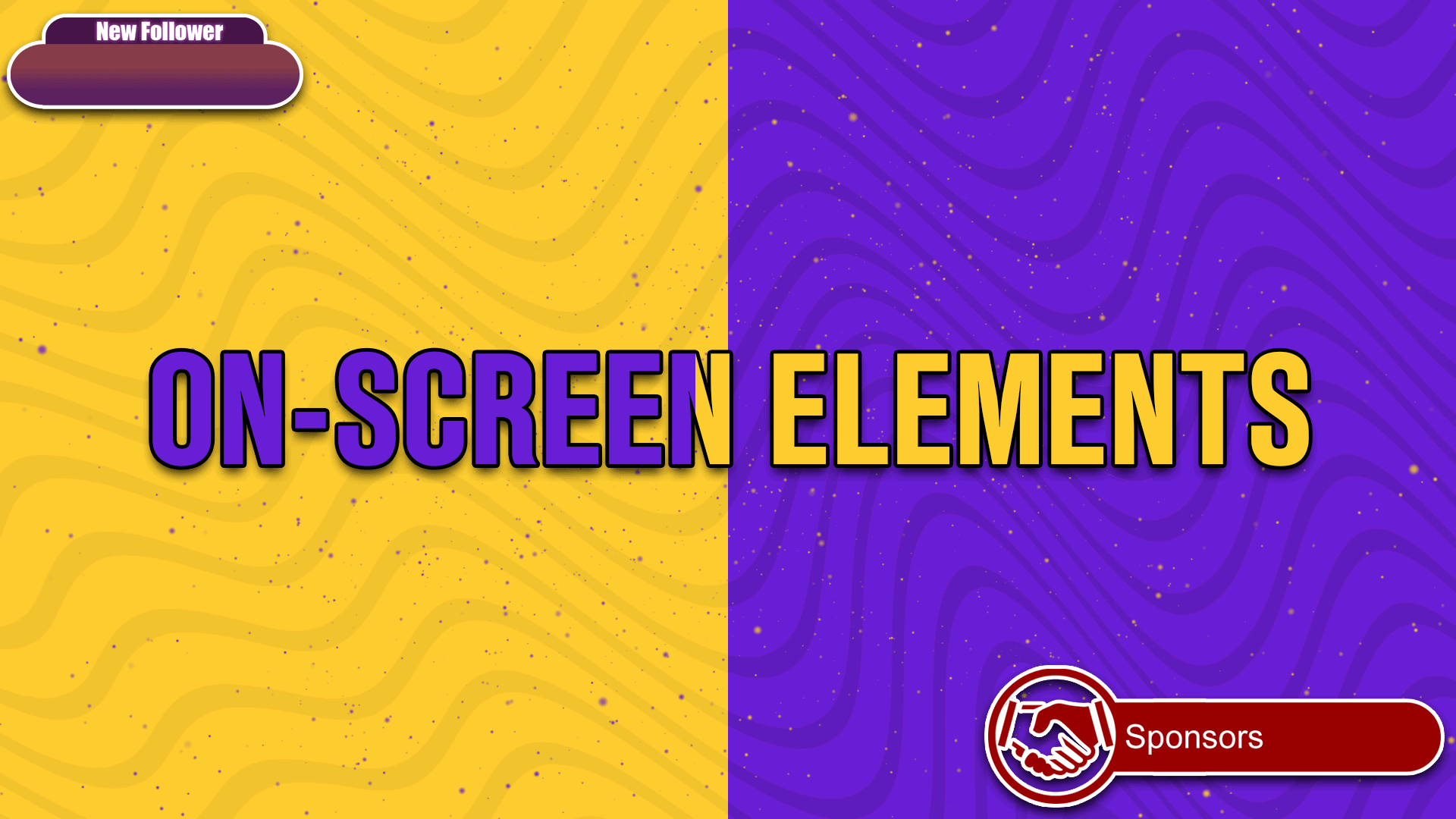 On screen elements - StreamBee