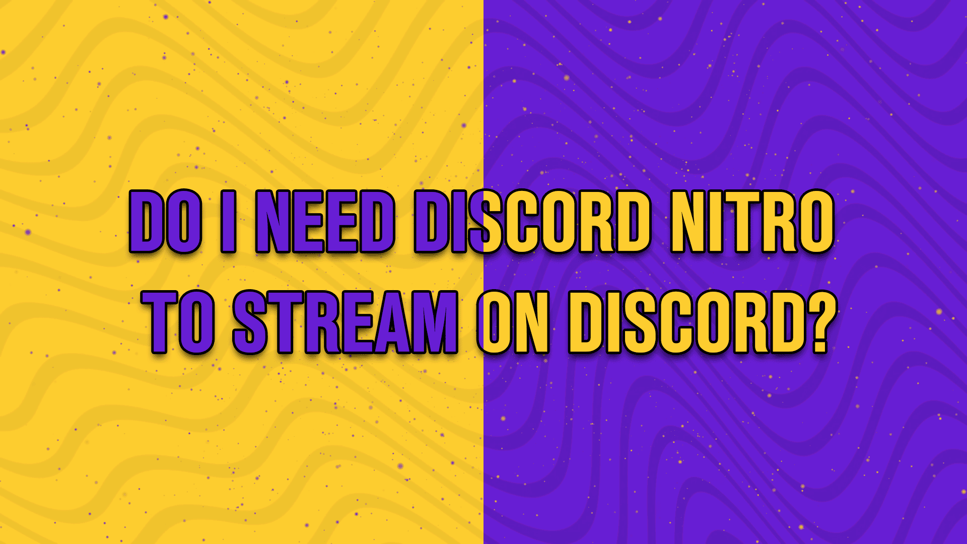 do i need discord nitro to stream on discord - StreamBee